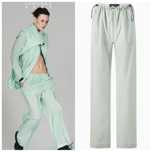 Johanna Parv Lightweight Wide Leg Pants Small